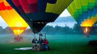 Hot Air Balloon Ride with Sparkling Wine Brunch in Napa Valley California [upl. by Hut920]