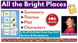 quotAll the Bright Placesquot Book by Jennifer Niven Summary Themes Characters amp Analysis Audiobook [upl. by Michael]