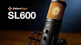 EditorsKeys SL600 USB Microphone – Affordable Great Sound [upl. by Dott]