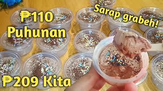 Ang laki ng kita sa Choco mallows ice cream  3 ingredients ice cream Maila Gabia [upl. by Bremser590]