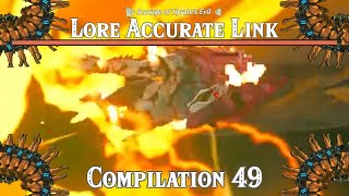 The Scourge of Hyrules Evil Lore Accurate Link Compilation 49 [upl. by Lecrad]