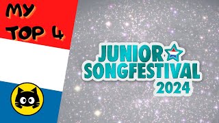 🇳🇱 Junior Songfestival 2024 · MY TOP 4 · Eurogatito [upl. by Enyala299]