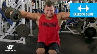 How to Seated Dumbbell Side Lateral Raise with Hunter Labrada  Exercise Guide [upl. by Anire]