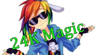 Nightcore  24K Magic [upl. by Rolo]