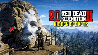 20 Hidden Secrets That Players Missed Hard Version  RDR2 [upl. by Ahtamat547]