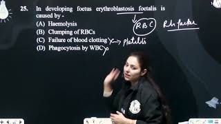 In developing foetus erythroblastosis foetalis is caused by [upl. by Acimak]