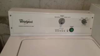 Reset control Whirlpool commercial washer machine [upl. by Haroved592]