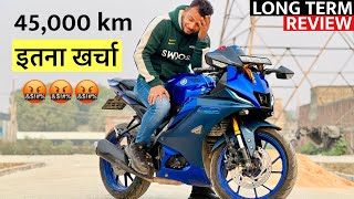 YAMAHA R15 V4 LONG TERM DETAILED OWNERSHIP REVIEW  VERY EXPENSIVE [upl. by Curson]