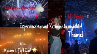 Experience vibrant kathmandu nightlife  Thamel  top 1 club in nepal LOD NEPAL [upl. by Doniv191]