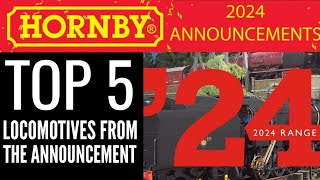 Hornby 2024 Range Annoucement  My TOP 5 Locomotives [upl. by Lathrop]