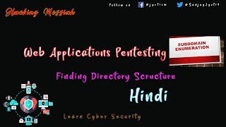 BugBounty Enumeration Find hidden web directories amp files in KaliLinux Hindi [upl. by Briney]