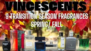 9 Great transition season fragrances Spring  Fall [upl. by Yelsew545]