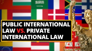 Comparing Public International Law and Private International Law [upl. by Cobby937]