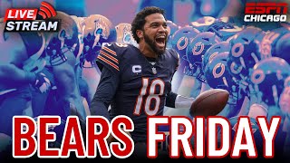 Bears Friday  ESPN Chicago LIVE [upl. by Nauqit580]