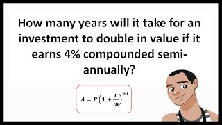 DOUBLE THE VALUE IN COMPOUND INTEREST [upl. by Pet]