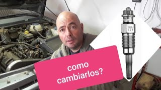 Cambio de calentadores VW Gol SaveiroPolo Diesel 19 [upl. by Yrreiht]