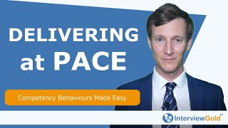 DELIVERING AT PACE  How to Choose EXAMPLES for CIVIL SERVICE application or interview [upl. by Marsland334]