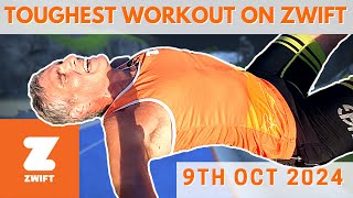 Wednesday Workout  Group A  Zwift Run Channel [upl. by Ardnassela479]