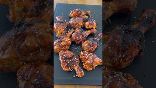 Grilled gochujang butterflied chicken drumsticks [upl. by Annail338]