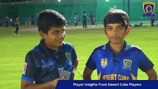 🌟🏏 Desert Cubs Player Insights on ICCA Global Academy Championship 2024 in Brisbane Australia 🏏🌟 [upl. by Meta]