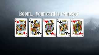 Mind Reading Card Trick  Magically Reads your Mind [upl. by Rocray]