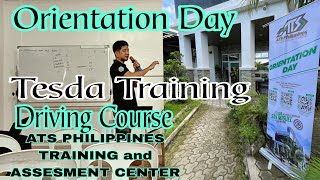 Orientation for NCII Driving Lesson at ATSPhilippines Training and Assessment Centertesdatraining [upl. by Annayd782]