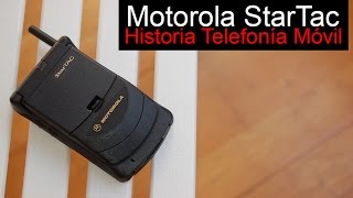 Motorola StarTac anunciado en 1996  Historia Telefonía Móvil [upl. by Nelg]