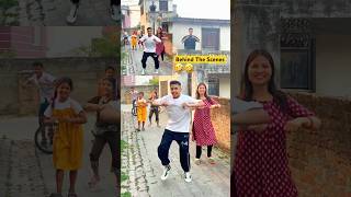 Billi Na Dance kia 🤣🤣  Behind The Scenes comedyvideo viral funny [upl. by Macario474]