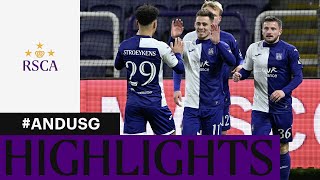 HIGHLIGHTS RSC Anderlecht  Eupen  20232024 [upl. by Leupold]