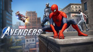 Marvels Avengers SpiderMan DLC LIVESTREAM [upl. by Quillan429]