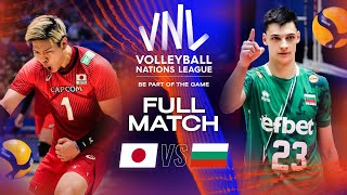 Nishida ends 3Set Thriller 😳🏐 Japan vs Bulgaria  Full Match  Mens VNL 2023 [upl. by Celeste]