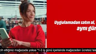 Çeşit çeşit teknolojiyi MediaMarkt uygulamasından satın al mağazadan aynı gün teslim al [upl. by Rolandson]