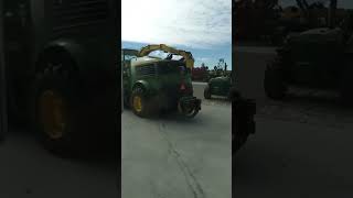 John deere tractor at greenmark equipment in Kent city michiganfarming johndeere johndeeregreen [upl. by Forras]