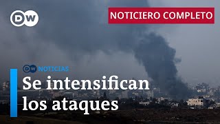 DW Noticias del 02 de diciembre Nuevo día de hostilidades entre Israel y Hamás Noticiero completo [upl. by Arehc]