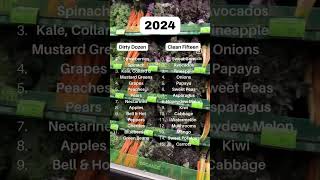 2024 Dirty Dozen amp Clean Fifteen [upl. by Rehm]