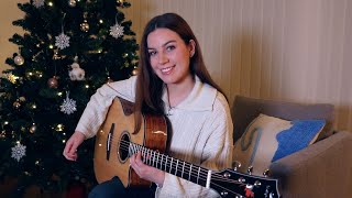 Jingle Bell Rock  Gabriella Quevedo Fingerstyle Guitar Cover [upl. by Bordie]