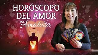 HORÓSCOPO del AMOR semana del 19 al 25 de agosto  AMATISTA [upl. by Brendin]