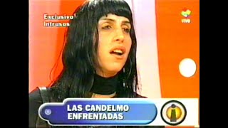 DiFilm  Malena Candelmo vs su madre en Intrusos 2002 [upl. by Adnuhsed]