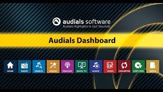 Audials 2018 in 240 Seconds Audials Dashboard [upl. by Kattie]