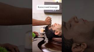 Kansa wand massage Face massage Best massage to relax  Ayurdhama Ayurveda [upl. by Rogovy]