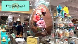 Fortnum amp Masons luxury Department Store Easter Egg amp chocolate Hall selection [upl. by Anali]