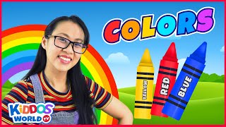 Teaching Colors for Babies and Toddlers  Learning the Colors with Miss V [upl. by Animsaj]