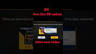 Free fire ID unban kaise kare how to recover free fire account  ff Id unban kaise kare  short [upl. by Yelhak685]