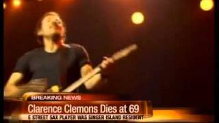 Clarence Clemons dies [upl. by Rusticus]