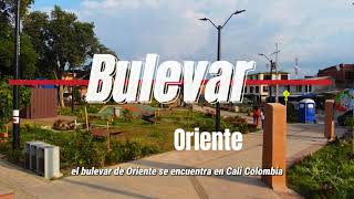 Descubre el Bulevar de Oriente cali video dron 4k [upl. by Ashby]