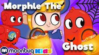 Morphle the GHOST  Morphle  Trick or Treat  Spooky Halloween Stories  Cartoons For Kids [upl. by Anerul]