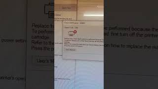 CANON G2730 G2770 G3730 SUPPORT CODE 1368 ERROR RESET [upl. by Grefer]