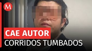 Autor de corridos de Natanael Cano es detenido por violación agravada en Sonora [upl. by Anaiv209]