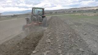 seed bed preparation  plowing [upl. by Fachanan911]