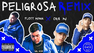 PELIGROSA REMIX  FLOYY MENOR CRIS MJ Mentex Music [upl. by Aydiv]